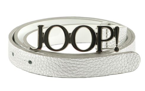 JOOP! 2,0 CM Women's Cow Leather Belt W75 Silver