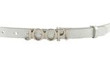 JOOP! 2,0 CM Women's Cow Leather Belt W80 Silver JOOP! 2,0 CM Women's Cow Leather Belt W80 Silver