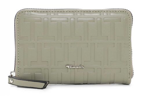 Tamaris Leona Zip Around Wallet Khaki