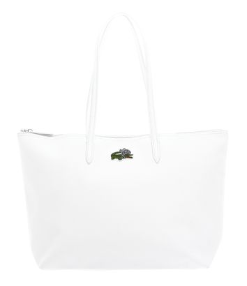 LACOSTE Netflix Shopping Bag BLC Croco Bridgerton