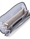 Tamaris Linn Zip Around Wallet Greyblue Tamaris Linn Zip Around Wallet Greyblue