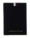 TOMMY HILFIGER Hilfiger Flag Billfold Card Holder Black