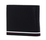 TOMMY HILFIGER TH Central Mini Credit Card Billfold Wallet Black TOMMY HILFIGER TH Central Mini Credit Card Billfold Wallet Black