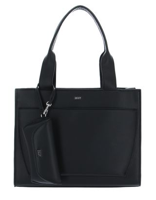 DKNY Jeanne Tote Bag Black / Silver