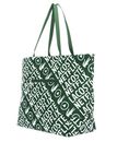 LACOSTE Netflix Shopping Bag Vert 132 Blanc