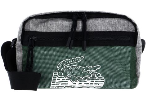 LACOSTE Neocroc Reporter Bag Gris Chine Vert 132 Noir