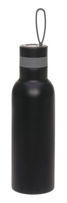 Lässig School Bottle Stainless Steel Bold Black