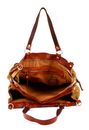 CAMPOMAGGI Marte Shopping Bag V.Militare + T / Cognac