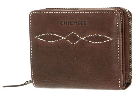 CHIEMSEE Leather Wallet Brown