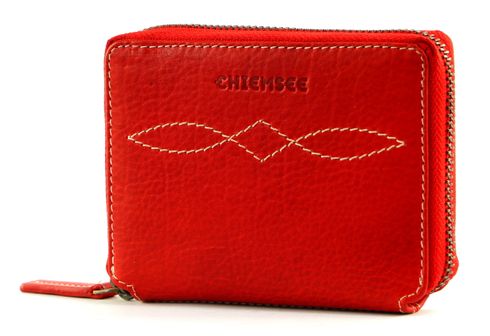 CHIEMSEE Leather Wallet Red