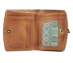 CHIEMSEE Leather Wallet Cognac