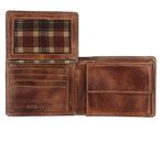 CHIEMSEE Leather Wallet Cognac