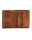CHIEMSEE Leather Wallet Cognac