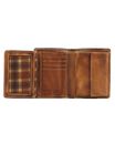 CHIEMSEE Leather Wallet Cognac
