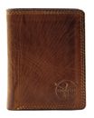 CHIEMSEE Leather Wallet Cognac