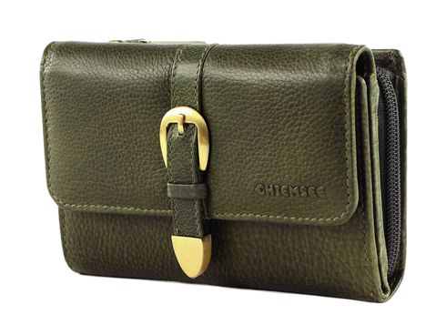 CHIEMSEE Leather Wallet Green