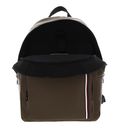 TOMMY HILFIGER TH Pique PU Backpack Faded Military TOMMY HILFIGER TH Pique PU Backpack Faded Military