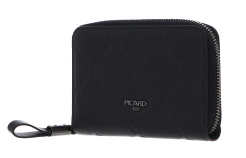 PICARD Voila 1 Zip Around Wallet Black