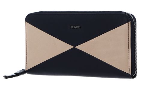 PICARD Harlekin 1 Zip Around Wallet Ozean - Komb