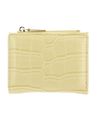 SEIDENFELT MANUFAKTUR Medja Cellphone Bag Structure Light Yellow / gold SEIDENFELT MANUFAKTUR Medja Cellphone Bag Structure Light Yellow / gold
