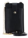 SEIDENFELT MANUFAKTUR Medja Cellphone Bag Structure Black / Gold