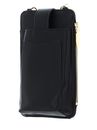 SEIDENFELT MANUFAKTUR Medja Cellphone Bag Structure Black / Gold