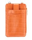 SEIDENFELT MANUFAKTUR Medja Cellphone Bag Structure Orange SEIDENFELT MANUFAKTUR Medja Cellphone Bag Structure Orange