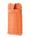 SEIDENFELT MANUFAKTUR Medja Cellphone Bag Structure Orange SEIDENFELT MANUFAKTUR Medja Cellphone Bag Structure Orange