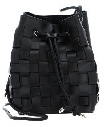 SEIDENFELT MANUFAKTUR Malilla Drawstring Crossbody Bag Black