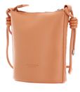 SEIDENFELT MANUFAKTUR Malilla Bucket Crossbody Bag Papaya