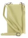 SEIDENFELT MANUFAKTUR Calla Phone Wallet Celery