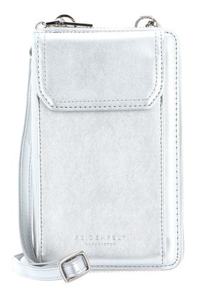 SEIDENFELT MANUFAKTUR Calla Phone Wallet Silver