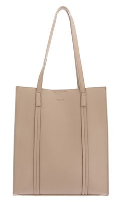 SEIDENFELT MANUFAKTUR Persby Shopper Bag Light Toffee / Gold