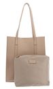 SEIDENFELT MANUFAKTUR Persby Shopper Bag Light Toffee / Gold