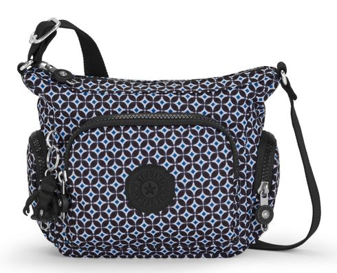 kipling Basic Eyes Wide Open Gabbie S Small Crossbody Blackish Tile