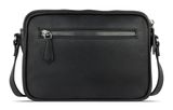 bugatti Bella Shoulder Bag With Double Zip S Black bugatti Bella Shoulder Bag With Double Zip S Black