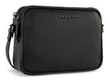 bugatti Bella Shoulder Bag With Double Zip S Black bugatti Bella Shoulder Bag With Double Zip S Black