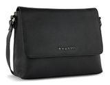 bugatti Bella Shoulder Bag With Flap Black bugatti Bella Shoulder Bag With Flap Black