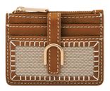 FOSSIL Vada Card Case Natural Brown FOSSIL Vada Card Case Natural Brown
