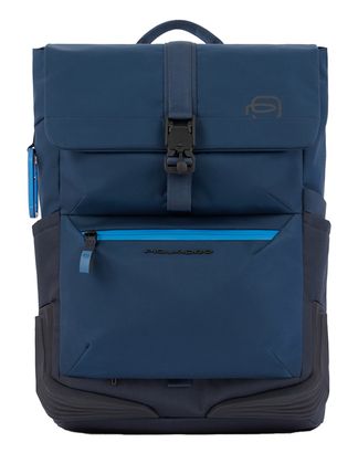 PIQUADRO Corner 2O Bike Computer Backpack 15,6" Blu