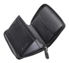 Esquire Duo Zip Around Wallet Black Esquire Duo Zip Around Wallet Black