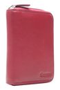 Esquire Duo Zip Around Wallet Red Esquire Duo Zip Around Wallet Red
