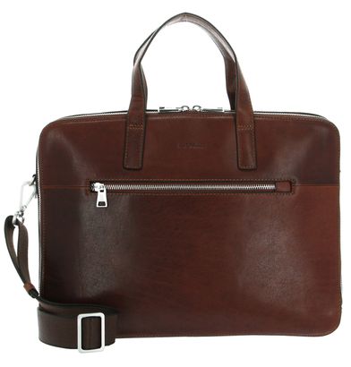 SADDLER Williston Computer Bag Midbrown