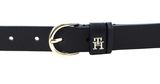 TOMMY HILFIGER TH Timeless 2.5 Belt W135 Space Blue TOMMY HILFIGER TH Timeless 2.5 Belt W135 Space Blue
