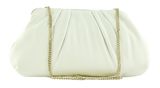 DKNY Presley Clutch Optic White DKNY Presley Clutch Optic White