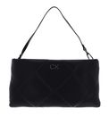 Calvin Klein Re-Lock Quilt Cony Clutch CK Black Calvin Klein Re-Lock Quilt Cony Clutch CK Black