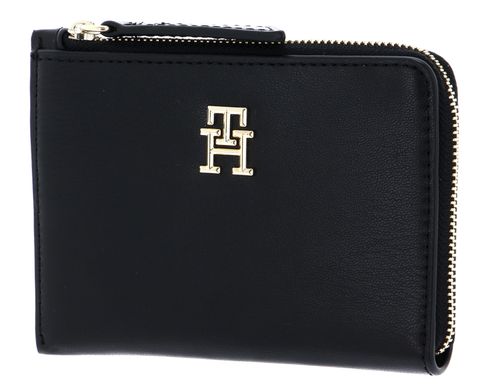 TOMMY HILFIGER TH Feminine Med Slim Wallet Black