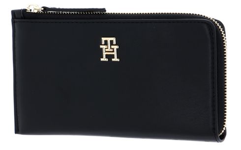 TOMMY HILFIGER TH Feminine Large Slim Wallet Black