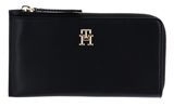 TOMMY HILFIGER TH Feminine Large Slim Wallet Black TOMMY HILFIGER TH Feminine Large Slim Wallet Black