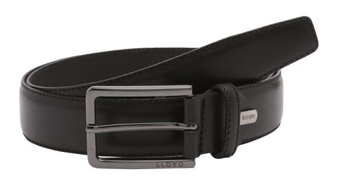 LLOYD Men's Leather Belt W95 Black